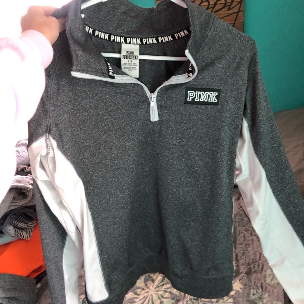 VS Pink quarter zip